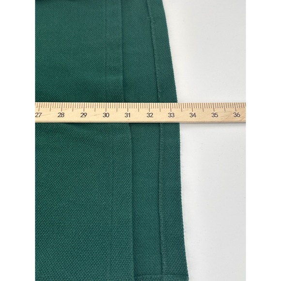 Polo Ralph Lauren Long Sleeve Polo Shirt Green Navy Yellow Stripe XL - Picture 6 of 7